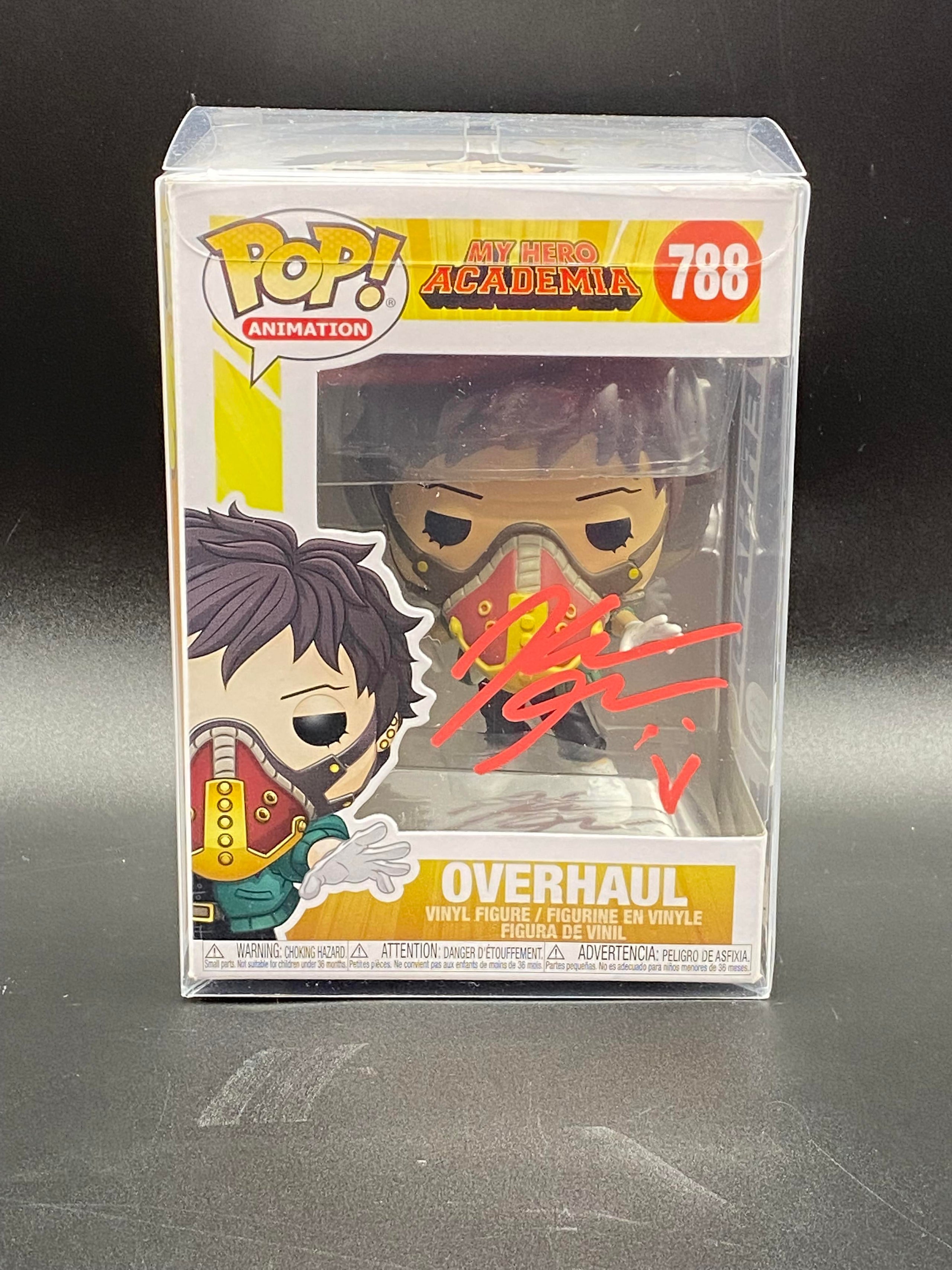 Autographed Overhaul good Funko Pop