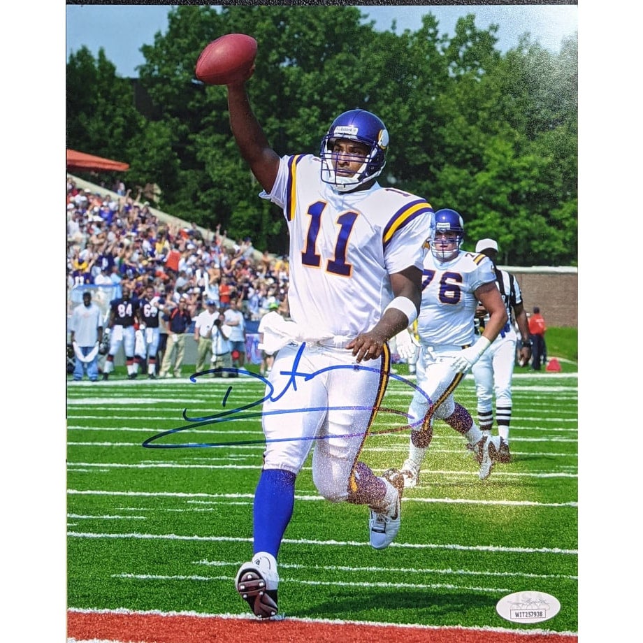 Daunte culpepper cheap signed jersey